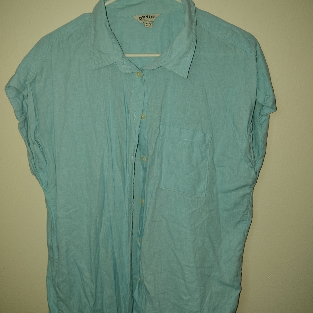 Orvis Men's Aqua Casual Shirt